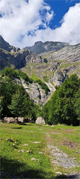 Pierre Fendue de loin - Cordon Tourisme