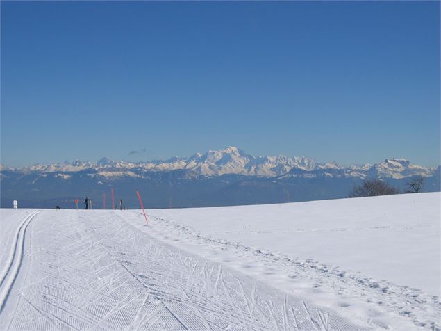 Piste de ski de fond 