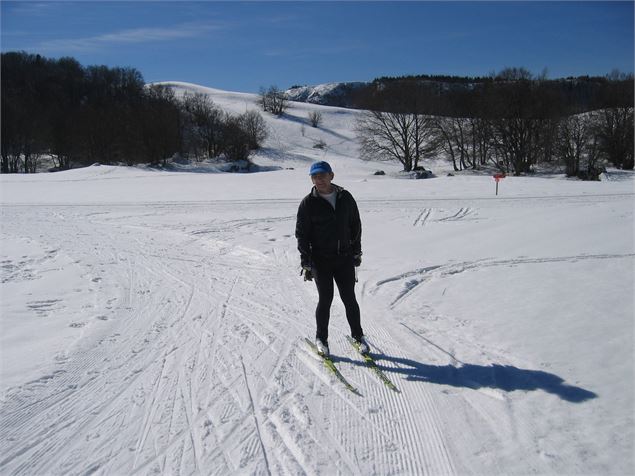 Piste de ski de fond 