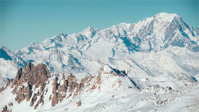 Point de vue - Sommet Saulire_Méribel - Association des 3 Vallées