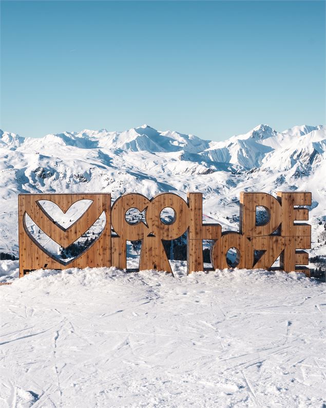 Point de vue - Col de la Loze_Méribel - Association des 3 Vallées
