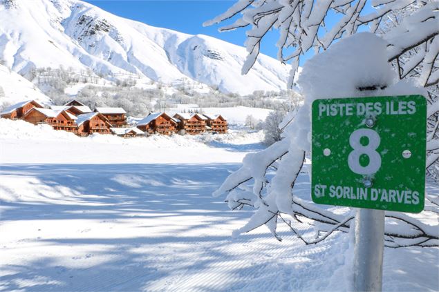 Domaine nordique des Iles - © OT Saint Sorlin d'Arves - V Bellot-Mauroz