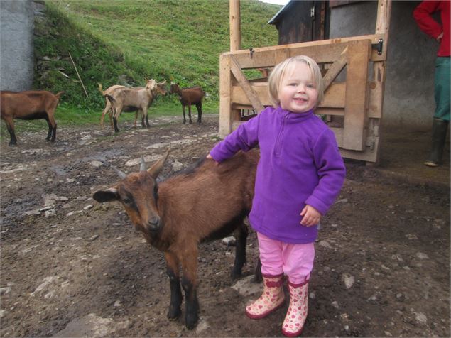 Photo enfant - Ferme des Thoules