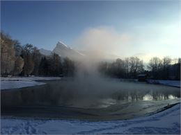 Lac Bleu en hiver - Haut-Giffre Tourisme