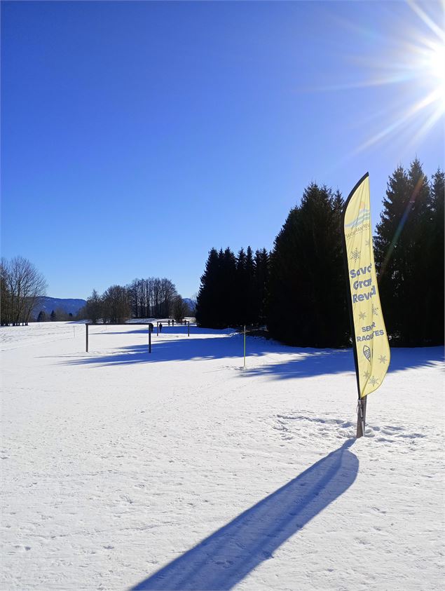 Piste piétonne - Grande boucle_La Féclaz - C.Legouest