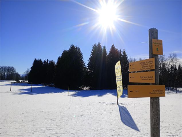 Piste piétonne - Boucle de Glaise_La Féclaz - C.Legouest