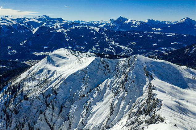 Piste rouge : La Chamossière et La Bourgeoise_Verchaix - Thomas Garcia