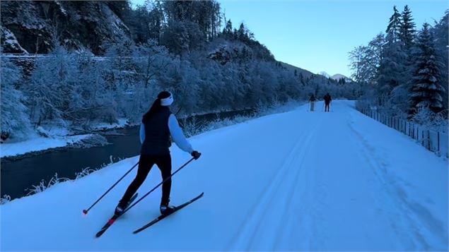Piste verte : Circuit de la Glière_Samoëns - OT Samoens - Mathilda Manzi