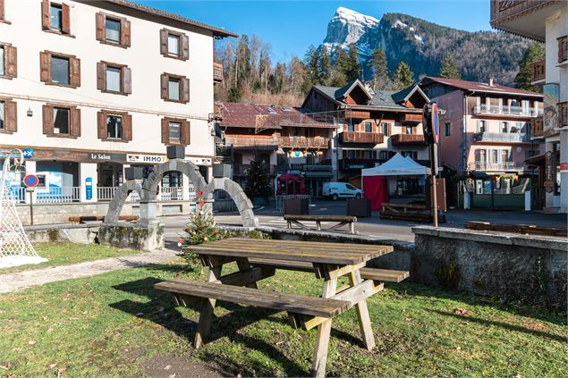 Aire de pique-nique du parc Marie-Louise_Samoëns - Office de tourisme de Samoëns