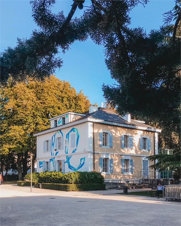 Façade de la Villa du Parc - Street art_Annemasse - Anastasiia MODYLEVSKAIA