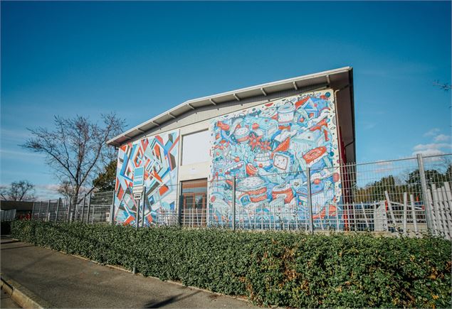 Groupe scolaire La Paix - Street art_Ambilly - OT Monts du Genevois - A.Modylevskaia