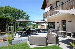 Terrasse - Auberge du Pelloux