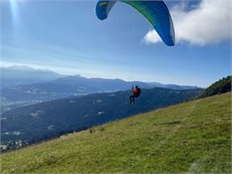 Décollage de parapentiste - © Pierre BRETEAU