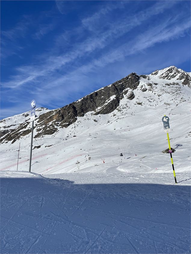 Départ du sentier - OT Val Thorens
