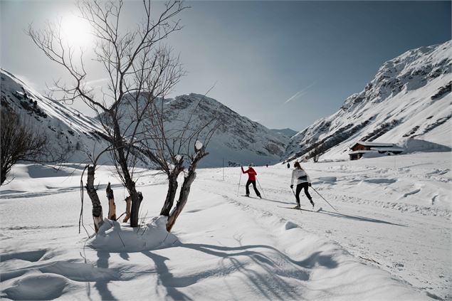 ski de fond au manchet - Yann Allègre - Val d'Isère Tourisme