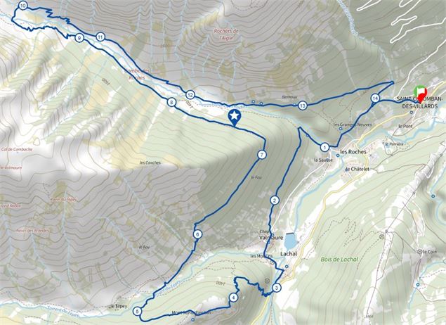 Valmaure - Mont Rond - Combe des Roches_Saint-Colomban-des-Villards - Trail Connect
