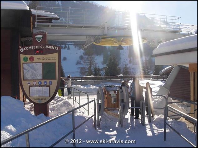 Télésiège de la Combe des Juments_La Clusaz