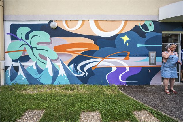 Fresque : Tahiti...Moûtiers_Moûtiers - Vincent Lottenberg