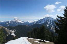 Mont de Grange, Dents du Midi et Pic de la Corne - Victor Demilly / Vallée d'Aulps Tourisme