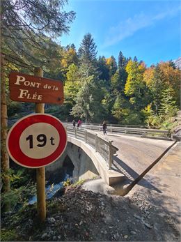 sentier VTT : boucle du Pont de la Flée_Sallanches - Véronique Lorenzi