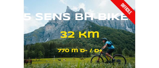 La 5 sens x BH - 32km_Samoëns - CHLORO BIKE