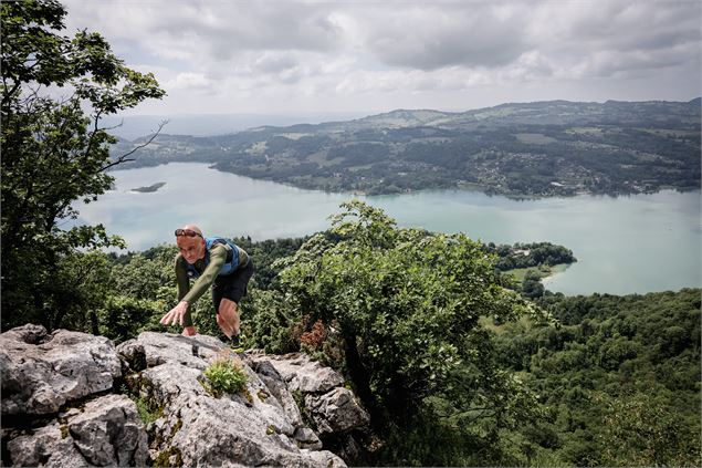 Trail tour du lac d'Aiguebelette - C. Quintard