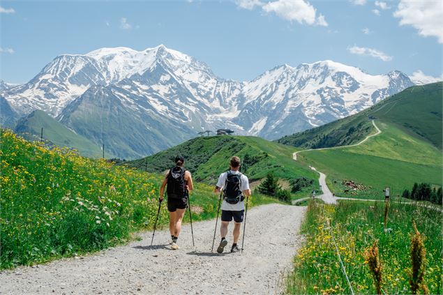 Le Mont Joly au départ du Mont d'Arbois - Fabian Bodet