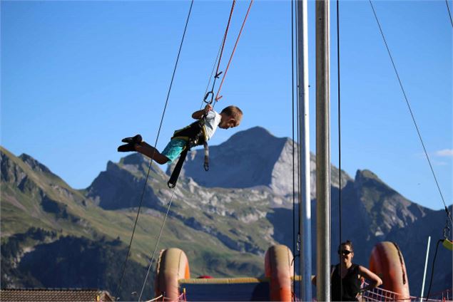 Trampoline Bungee_Sainte-Foy-Tarentaise - manigod