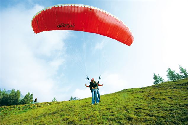 Décollage parapente - JM Gouédard