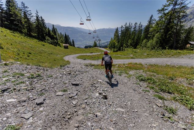 Descente DH télésiège de Barmus_Passy - Arnaud Lesueur