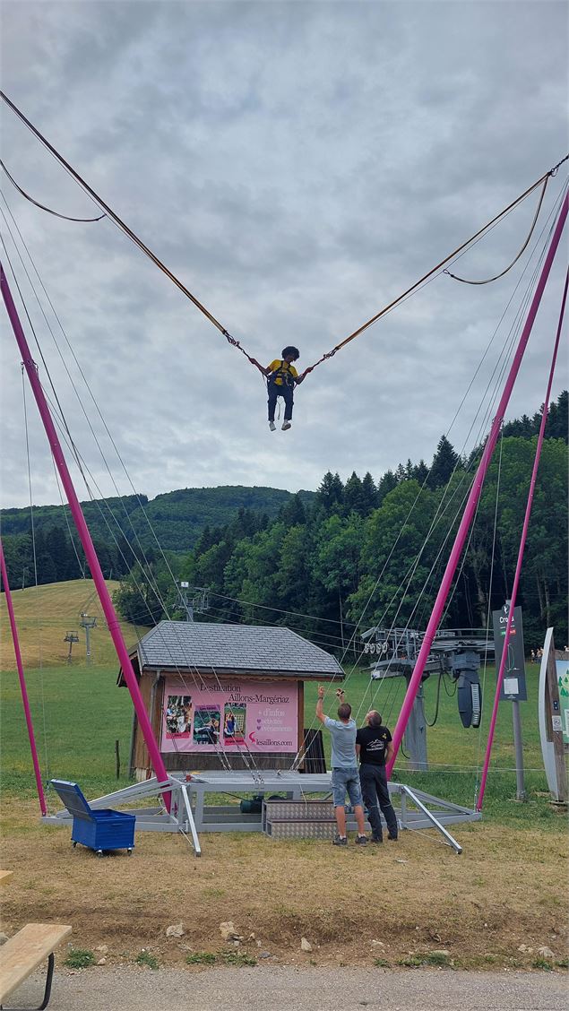 Bungee Ejection_Aillon-le-Jeune - SEM des Bauges