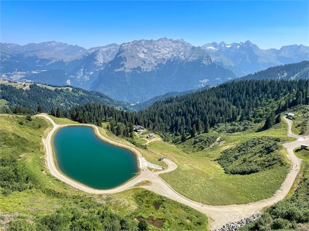 itinéraire vers la Tête des Saix - OT Samoëns