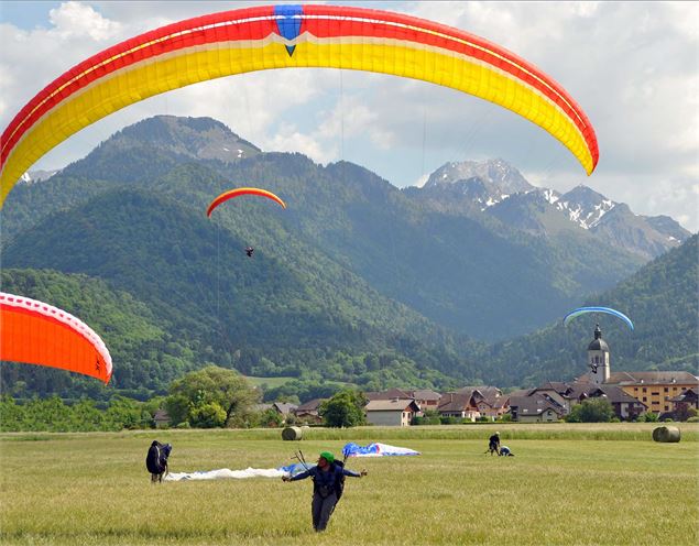 Aire d'atterrisage Doussard Lac Annecy - T. Nalet