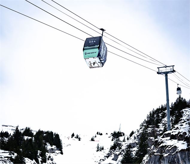 Télécabine de Balme_La Clusaz - Pierrick Aubert