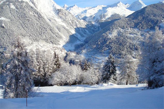 Villaroger par une belle journée d'hiver - Lionel Emprin