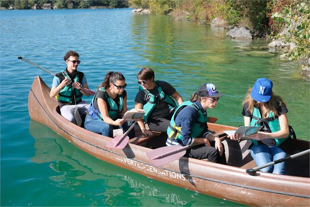 Parcours d'orientation sur le lac d'Aiguebelette - Réserve Naturelle Régionale du Lac d'Aiguebelette