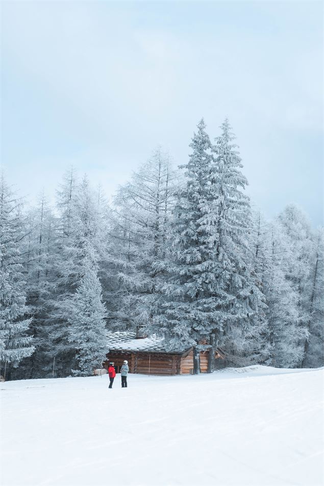 Plateau de la repose sous la neige - OTHMV - G Lavila