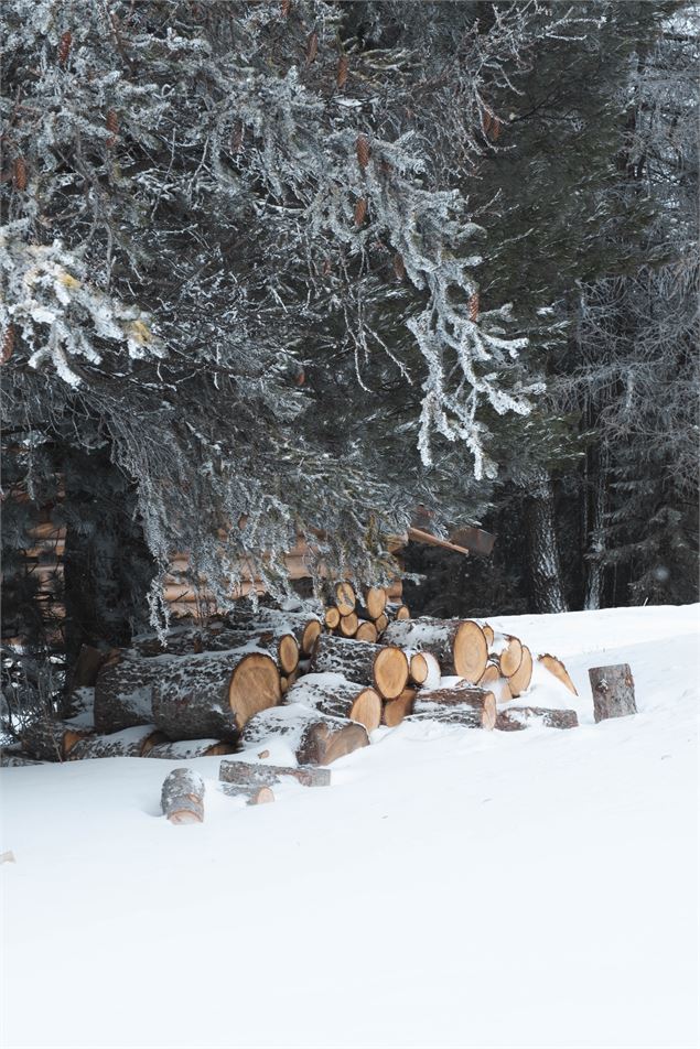 Pysage de Haute Maurienne Vanoise sous la neige - OTHMV - G Lavila