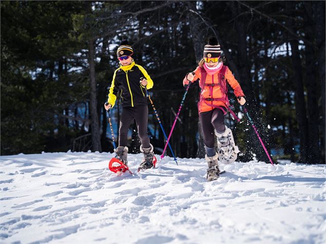 Enfants en raquette en HMV - Tristan Shu