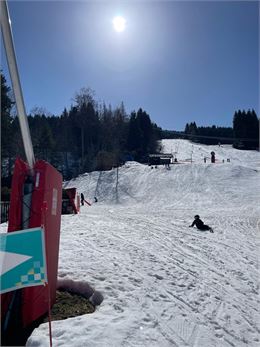 Piste de luge à Morillon 1100_Morillon - HGT