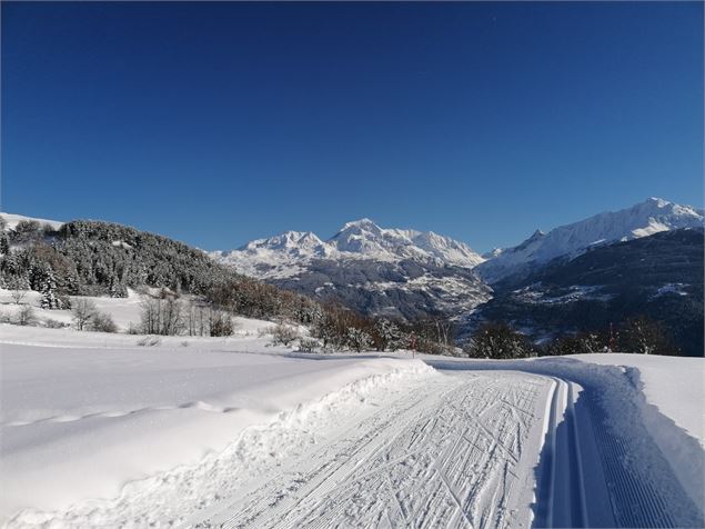Itinéraires nordiques Les Fours - La Plagne Vallée