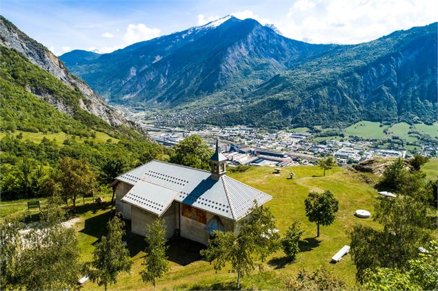 Vue sur la chapelle de Montandré - OTICœurdemaurienne