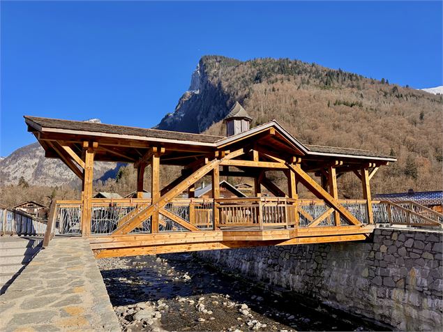 Passerelle du Clévieux_Samoëns - Léo MINOZZI