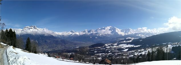 Panorama 360 sur les Aiguilles de Warens et le Mon-Blanc - Sabine Deberles