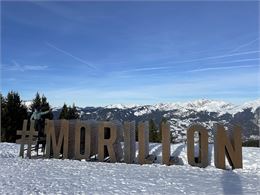 Lettre géantes #MORILLON_Morillon - HGT