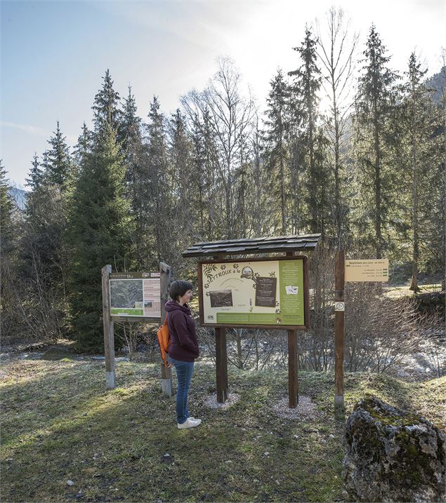 Sentier ludique Seytroux à la loup's - Yvan Tisseyre / OT Vallée d'Aulps