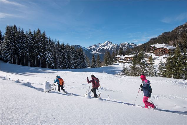 Départ du Col du Corbier - Yvan Tisseyre/OT Vallée d'Aulps