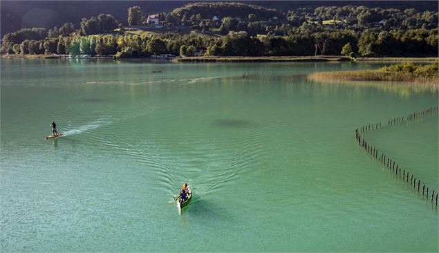 navigation Lac d'Aiguebelette - COPYRIGHT SMBT-VERTES SENSATIONS
