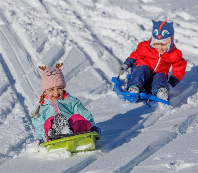 Piste de luge les Planets - Mont-Saxonnex_Mont-Saxonnex - Canva