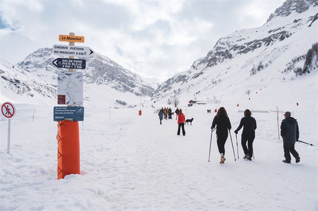Itinéraire piéton du Manchet jusqu'à Solaise_Val-d'Isère - Val d'Isère Téléphériques - Maxime Boucli